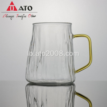 Hotel kreativ geformte Glas Pitcher Kettel Pot